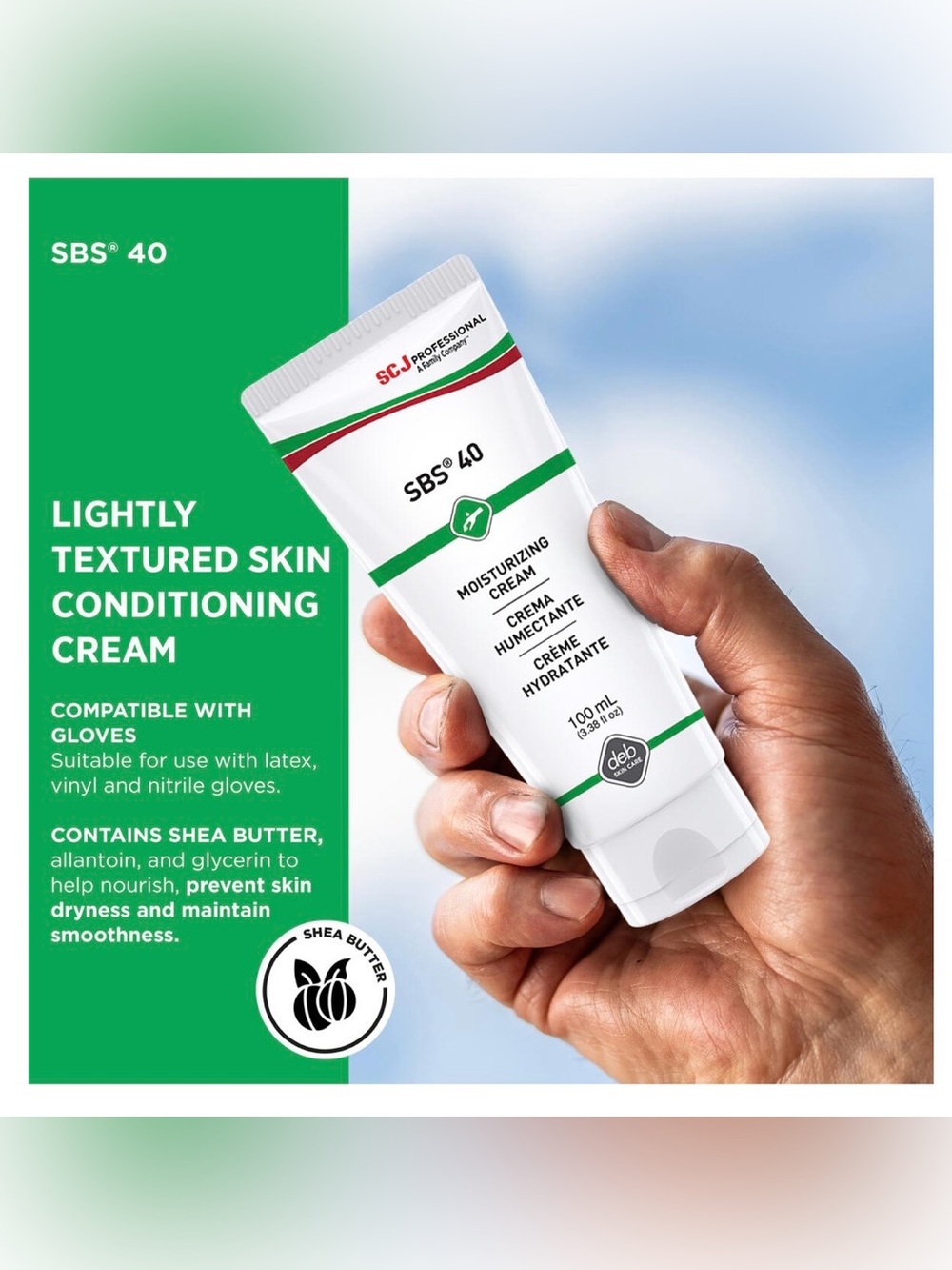 32. SBS 40 Skin Conditioning Cream/ Working Hand / 100 mL